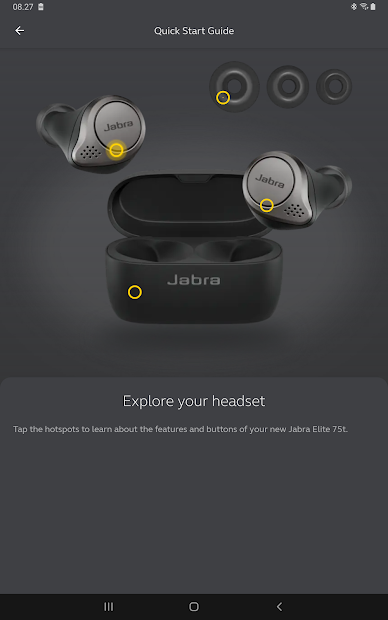 Screenshots Jabra Sound+: Ứng dụng tùy chỉnh tai nghe Jabra theo ý thích