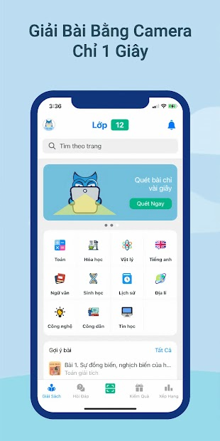 Tải Giải Bài Tập Bằng Camera - Ứng Dụng Giải Bài Tập Từ Lớp 1 Đến 12