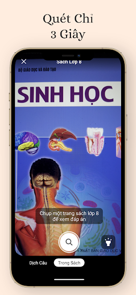 Screenshots Giải bài tập bằng camera - Ứng dụng giải bài tập từ lớp 1 đến 12