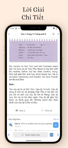 Screenshots Giải bài tập bằng camera - Ứng dụng giải bài tập từ lớp 1 đến 12