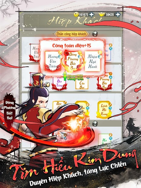 Screenshots Tải Cờ Võ Hiệp - Game chiến thuật thẻ tướng Võ Lâm hấp dẫn