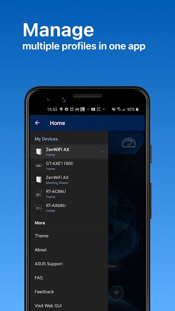 Screenshots ASUS Router - Ứng dụng quản lý mạng Wifi gia đình