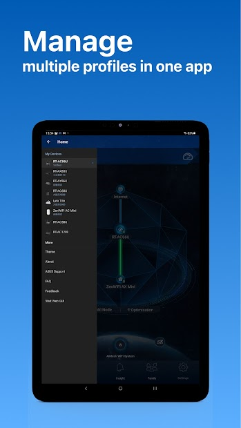 Screenshots ASUS Router - Ứng dụng quản lý mạng Wifi gia đình