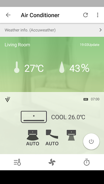 Screenshots Sharp Air App: Ứng dụng điều khiển máy lọc/điều hòa không khí thông minh