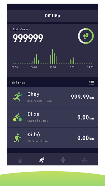 Screenshots Dream Connect: Ứng dụng quản lý khả năng vận động qua đồng hồ thông minh