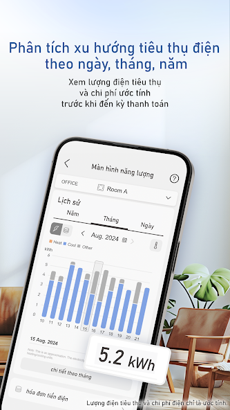 Screenshots Panasonic Comfort Cloud: Ứng dụng điều khiển điều hòa Panasonic