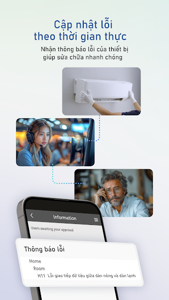 Screenshots Panasonic Comfort Cloud: Ứng dụng điều khiển điều hòa Panasonic
