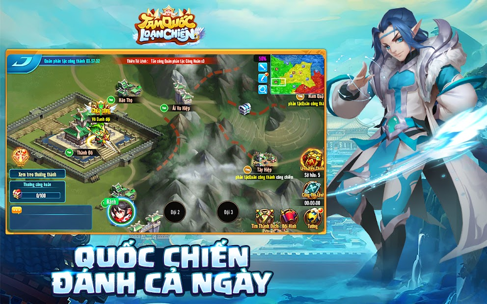 Screenshots Tam Quốc Loạn Chiến Funtap - Game nhập vai đấu tướng thế hệ mới