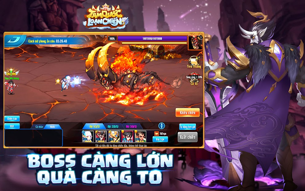 Screenshots Tam Quốc Loạn Chiến Funtap - Game nhập vai đấu tướng thế hệ mới