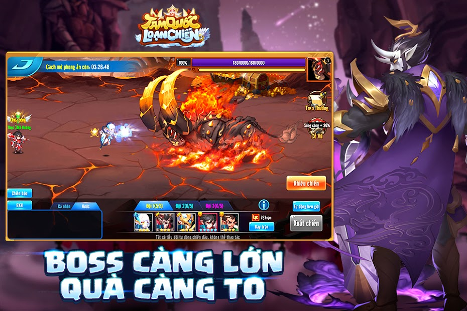 Screenshots Tam Quốc Loạn Chiến Funtap - Game nhập vai đấu tướng thế hệ mới