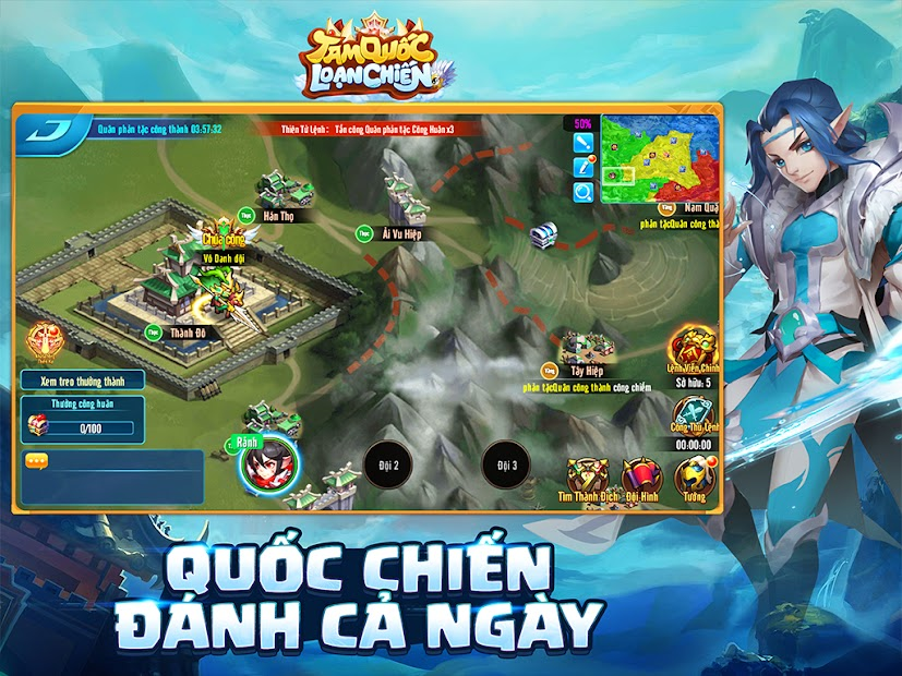 Screenshots Tam Quốc Loạn Chiến Funtap - Game nhập vai đấu tướng thế hệ mới