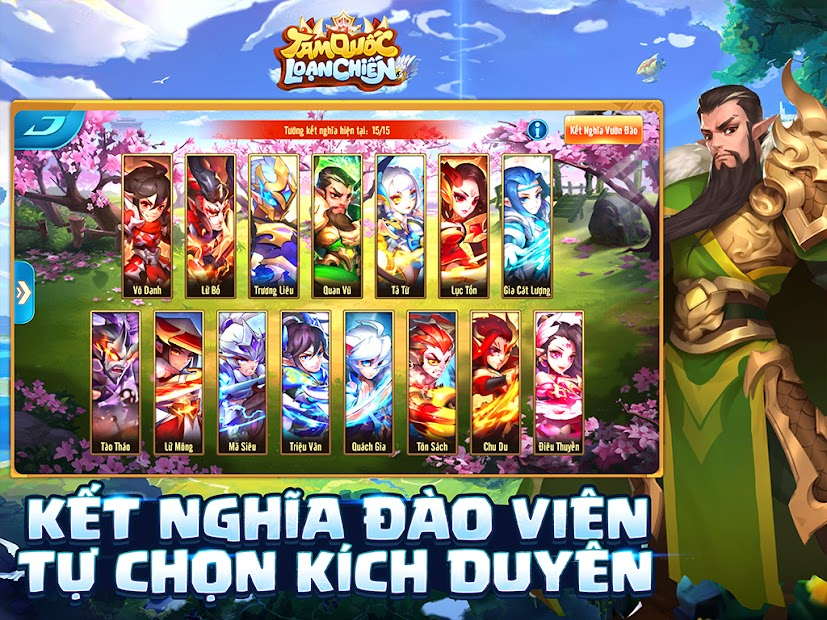 Screenshots Tam Quốc Loạn Chiến Funtap - Game nhập vai đấu tướng thế hệ mới