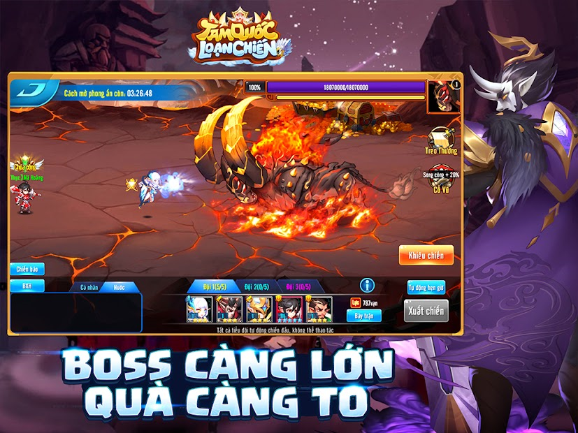 Screenshots Tam Quốc Loạn Chiến Funtap - Game nhập vai đấu tướng thế hệ mới
