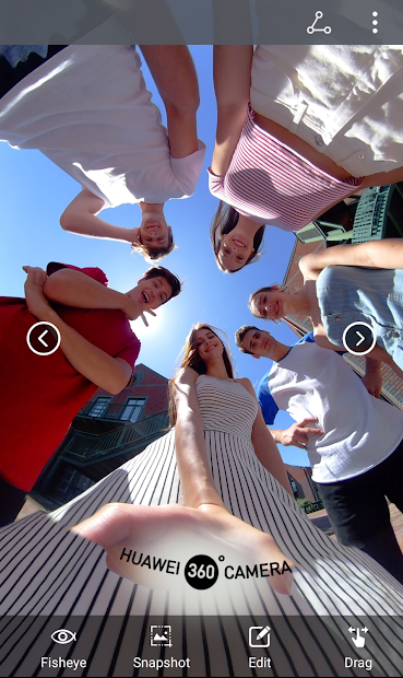 Screenshots HUAWEI 360 Camera: Ứng dụng chụp toàn cảnh 360 độ của Huawei