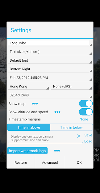 Screenshots Timestamp Camera Free: Ứng dụng chụp ảnh có ngày giờ, địa điểm