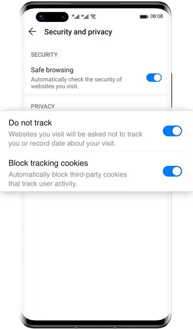 Screenshots HUAWEI Browser: Trình duyệt web thông minh dành riêng cho Huawei