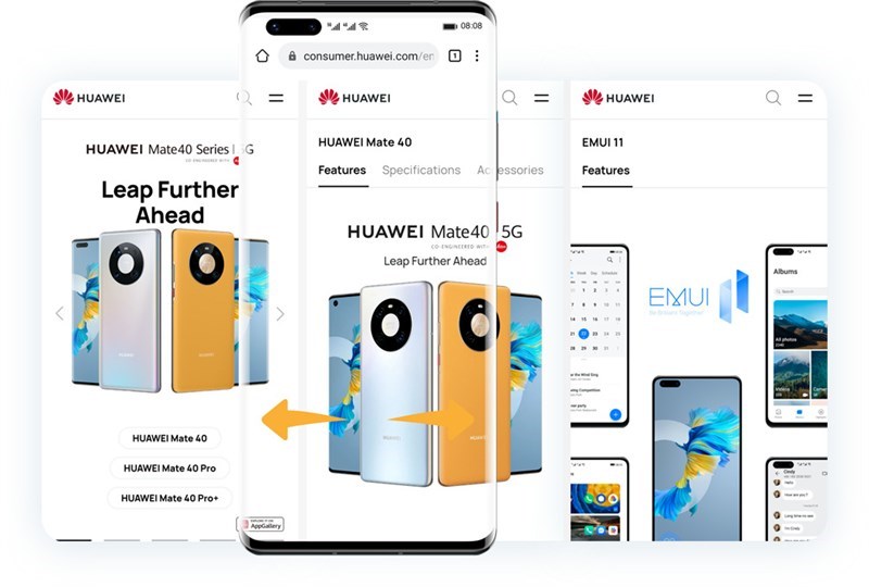 Screenshots HUAWEI Browser: Trình duyệt web thông minh dành riêng cho Huawei