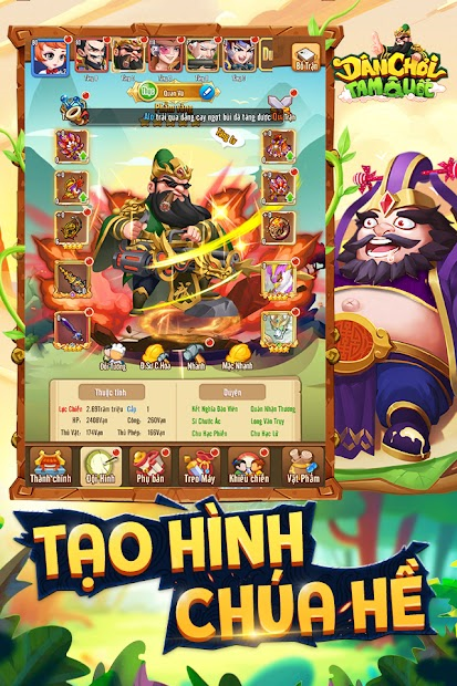 Screenshots Tải Dân Chơi Tam Quốc Funtap - Game tam quốc tấu hài cực chất