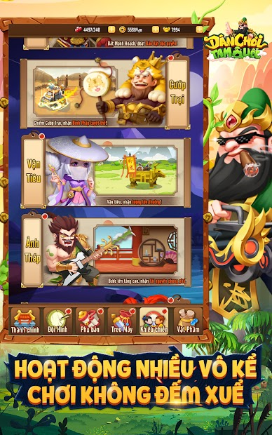 Screenshots Tải Dân Chơi Tam Quốc Funtap - Game tam quốc tấu hài cực chất