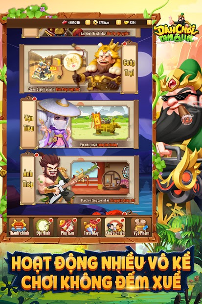Screenshots Tải Dân Chơi Tam Quốc Funtap - Game tam quốc tấu hài cực chất