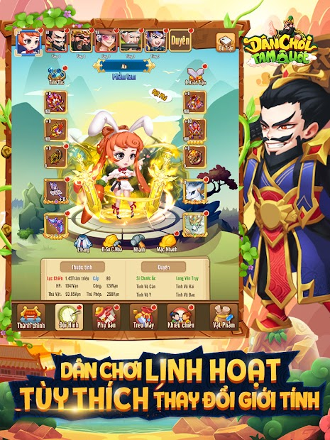 Screenshots Tải Dân Chơi Tam Quốc Funtap - Game tam quốc tấu hài cực chất