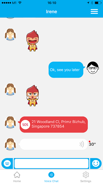 Screenshots myFirstFone: Ứng dụng điều khiển đồng hồ định vị trẻ em Oaxis
