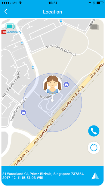 Screenshots myFirstFone: Ứng dụng điều khiển đồng hồ định vị trẻ em Oaxis