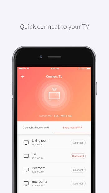 Screenshots T-Cast MagiConnect TCL Remote: Ứng dụng điều khiển SmartTV TCL