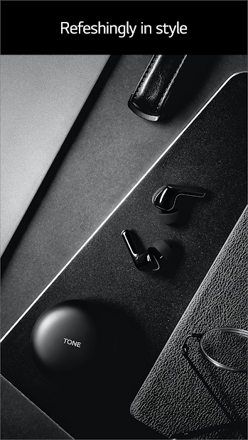 Screenshots LG TONE Free: Ứng dụng điều khiển tai nghe LG
