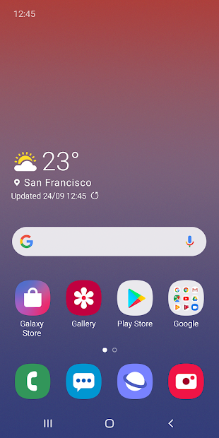 Screenshots Samsung One UI Home: Giao diện người dùng thông minh cho thiết bị Samsung