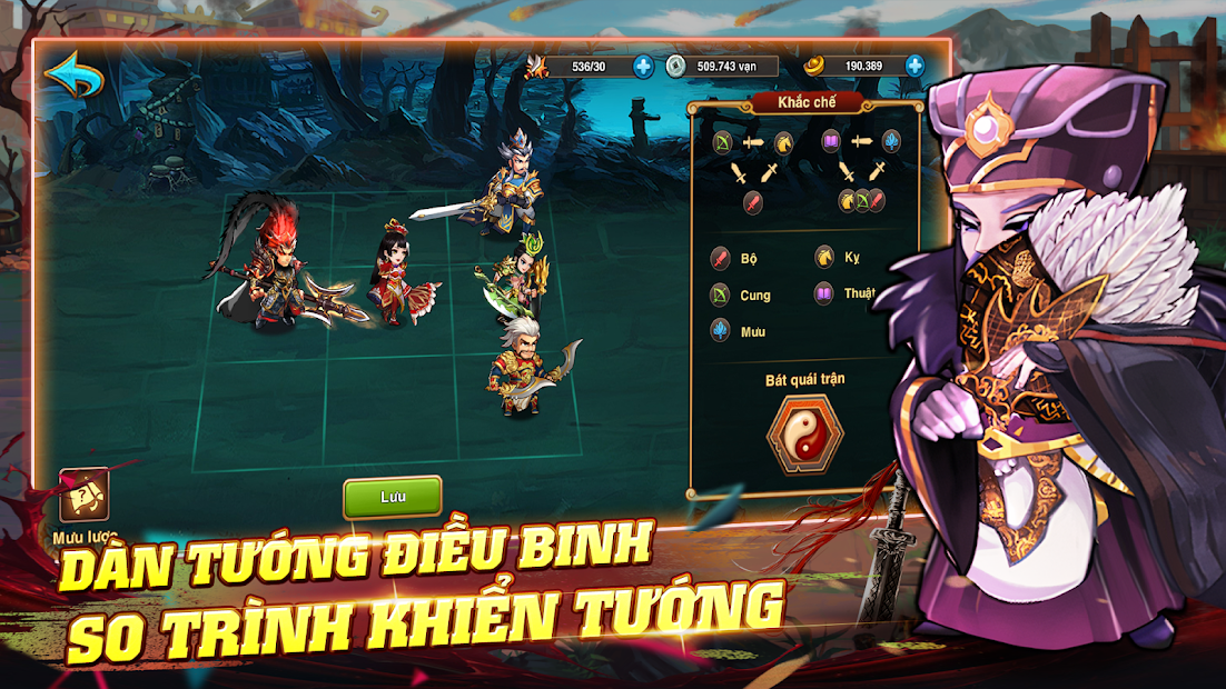 Screenshots Tải Tam Quốc Tranh Phong - Đỉnh cao game chiến thuật