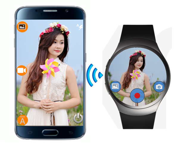 Screenshots Remote Camera Pro: Điều khiển camera điện thoại từ xa bằng đồng hồ thông minh Samsung