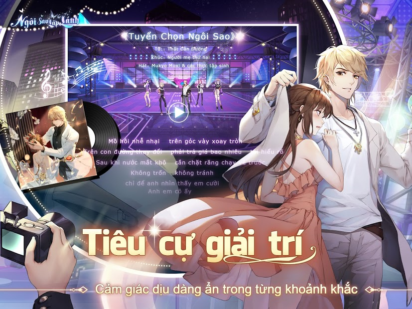 Screenshots Tải Ngôi Sao Lấp Lánh Mobile – Game mobile thời trang, quản lí Idol