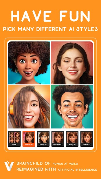 Chụp màn hình Download Thì đấy AI Artist: Ứng dụng tạo ảnh các nhân vật hoạt hình Disney