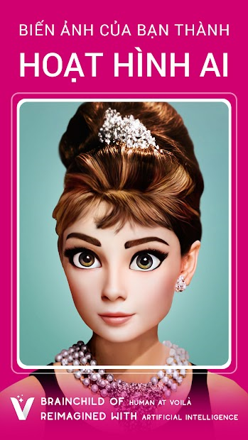 Screenshots Tải Voila AI Artist: Ứng dụng tạo ảnh nhân vật hoạt hình Disney