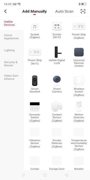 Screenshots Hafele Smart Living: Ứng dụng quản lý thiết bị gia đình thông minh