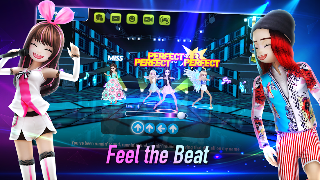 Avatar Musik tải game: Avatar Musik là game âm nhạc online cực hot, nơi bạn có thể thổi bùng niềm đam mê âm nhạc của mình. Tải ngay Avatar Musik về điện thoại, bạn sẽ được tận hưởng những ca khúc hit mới nhất và thử sức cùng những trò chơi đầy thử thách đồng thời khám phá nhiều tính năng hấp dẫn khác.