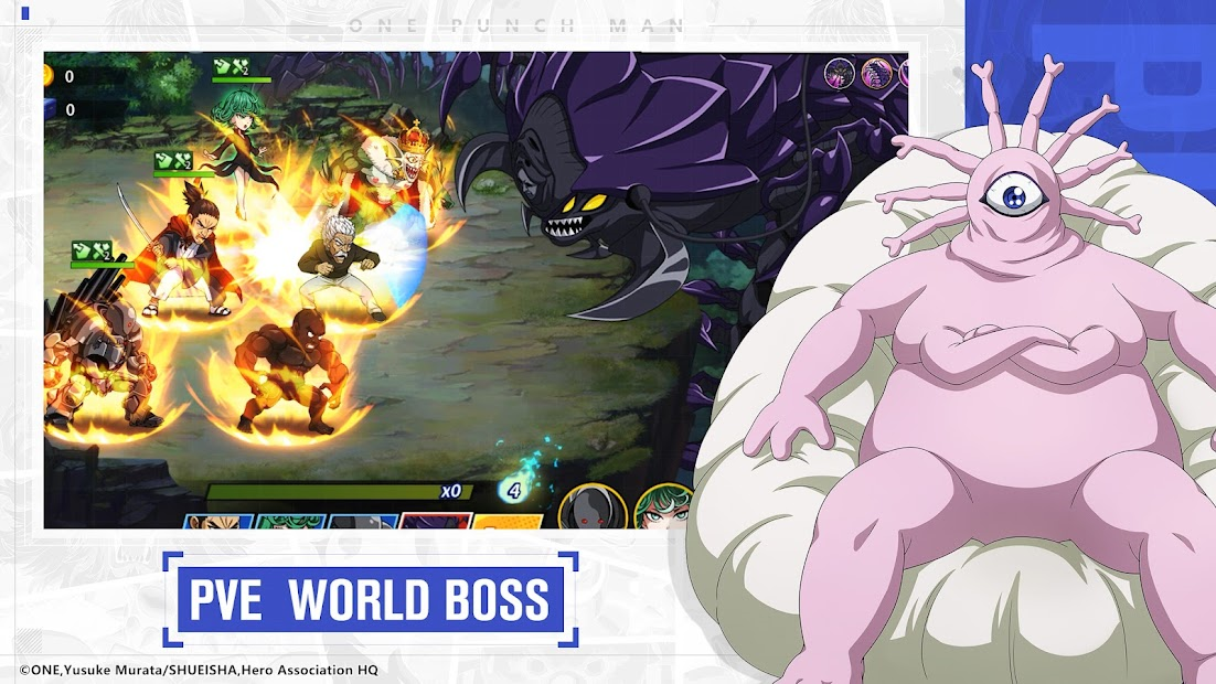 Screenshots Tải One Punch Man: The Strongest - Game đấu thẻ tướng chuẩn anime