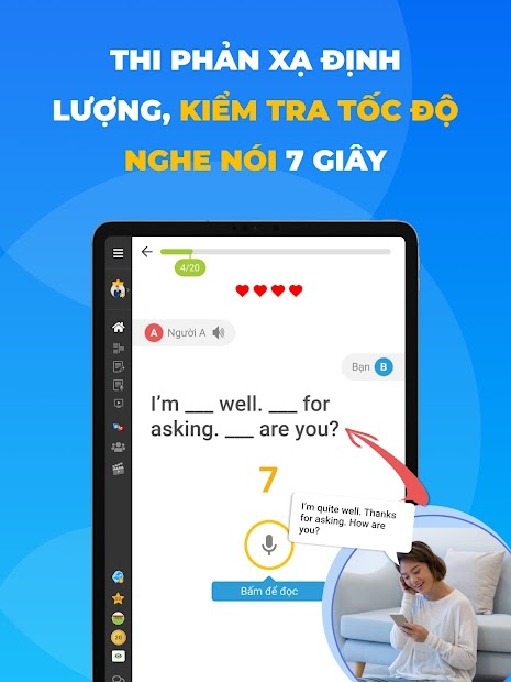 Screenshots Tải Lang Kingdom: Luyện phản xạ, học tiếng Anh online