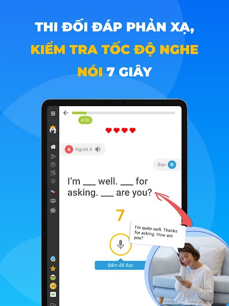 Screenshots Tải Lang Kingdom: Luyện phản xạ, học tiếng Anh online