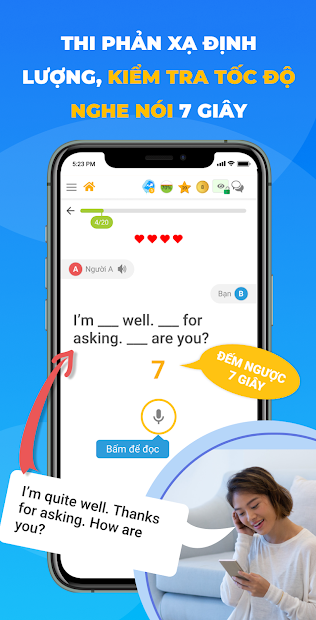 Screenshots Tải Lang Kingdom: Luyện phản xạ, học tiếng Anh online