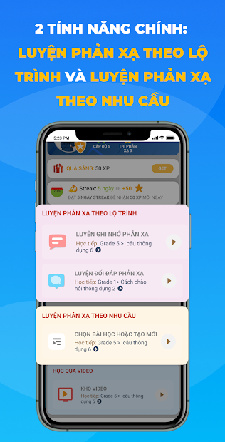 Screenshots Tải Lang Kingdom: Luyện phản xạ, học tiếng Anh online