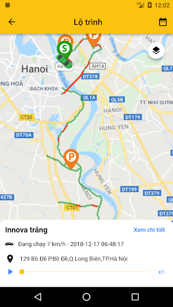 Screenshots Vietmap Motrak: Ứng dụng định vị, giám sát ô tô qua thiết bị di động