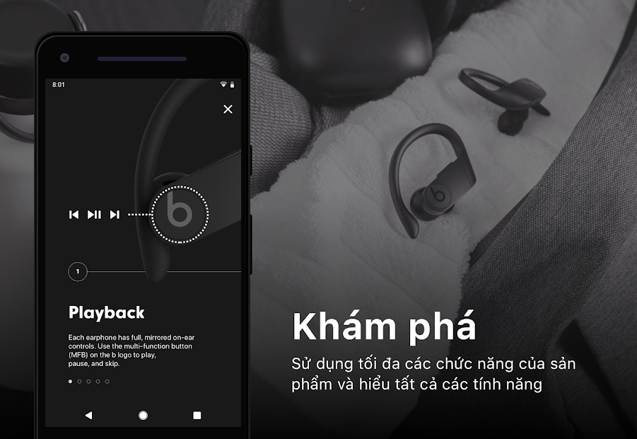 Screenshots Beats Pill⁺: Ứng dụng điều khiển loa Beats Pill