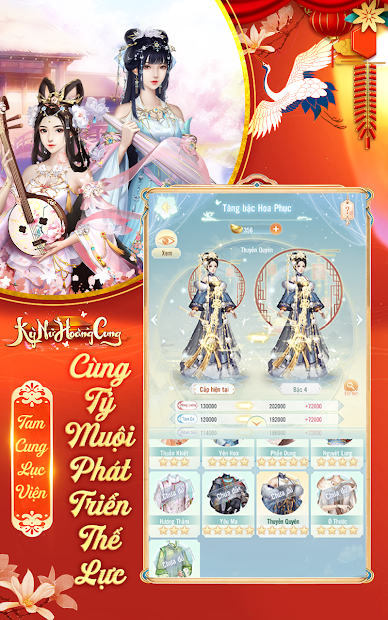 Screenshots Tải Kỳ Nữ Hoàng Cung - Giai nhân hội tụ, trí tuệ thăng hoa