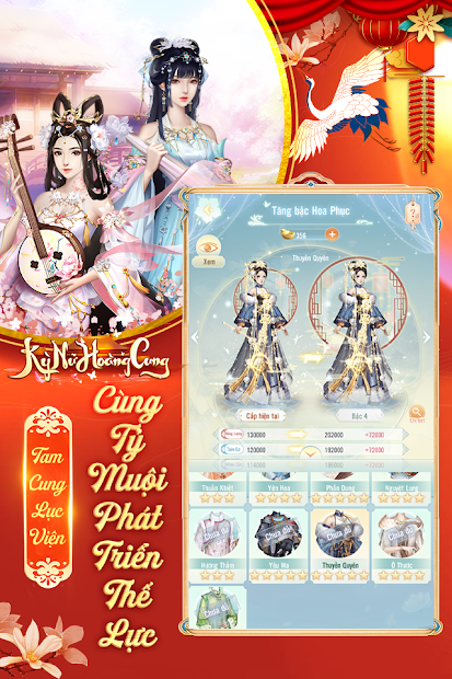 Screenshots Tải Kỳ Nữ Hoàng Cung - Giai nhân hội tụ, trí tuệ thăng hoa