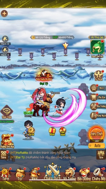 Screenshots Tải game Đại Tỷ 3Q - Nữ Tướng Xuất Chinh, Vạn Binh Quy Phục