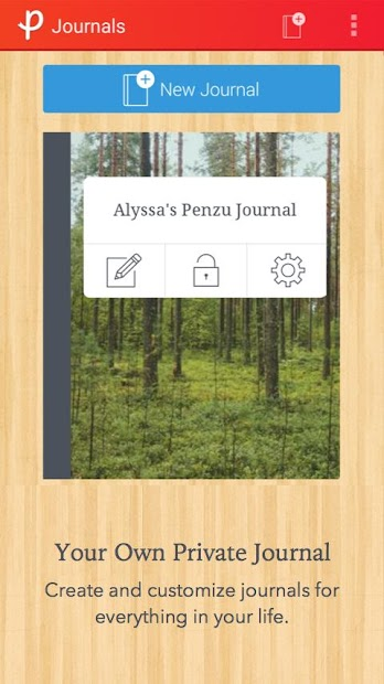 Screenshots Penzu - Viết nhật ký hành trình, bullet journal miễn phí