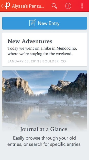Screenshots Penzu - Viết nhật ký hành trình, bullet journal miễn phí