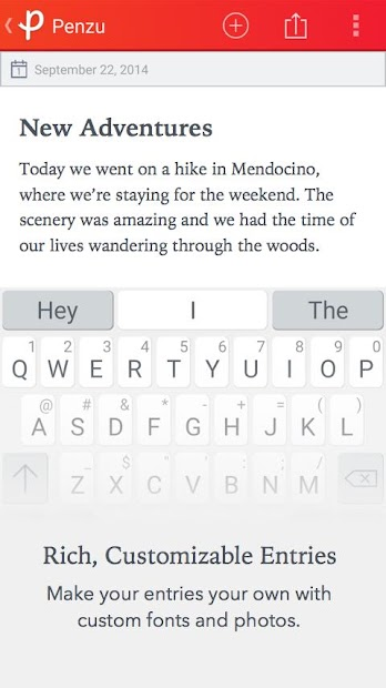 Screenshots Penzu - Viết nhật ký hành trình, bullet journal miễn phí
